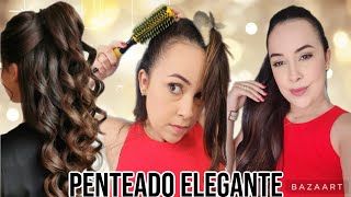 Penteado Fácil para festas de final do ano [upl. by Louanne]