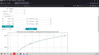 Thiem steadystate solution for confined aquifers in Aquifer App  Tutorial [upl. by Atsugua]