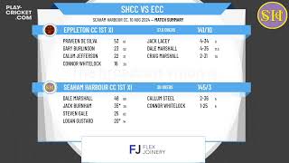 Seaham Harbour CC 1st XI v Eppleton CC 1st XI [upl. by Shaughnessy]