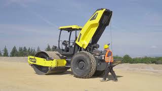 BOMAG Single Drum Rollers Smart Line  Measurement [upl. by Ycart]