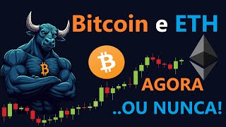 Bitcoin e Ethereum se preparando para um movimento histórico [upl. by Introc27]