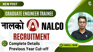 NALCO Recruitment Through GATE 2023  Details amp Previous Year Cutoff  Sumit Prajapati [upl. by Chamkis340]