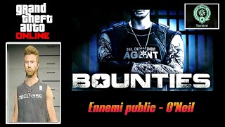 Ennemi public n°5  ONeil  Primes de Bottom Dollar  GTA Online [upl. by York]