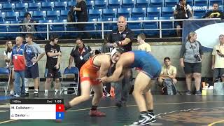 145 Lbs Cons 64 2 Mcale Callahan Ohio Vs Justin Cantor New Jersey [upl. by Sawyere]