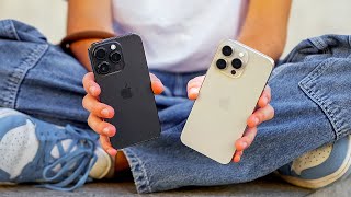 iPhone 15 Pro vs iPhone 14 Pro  The REAL Differences📱‼️ [upl. by Goodson135]