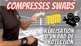 COMMENT UTILISER LES SWABS DANS UN BANDAGE PRO BOXE ANGLAISE [upl. by Aid743]