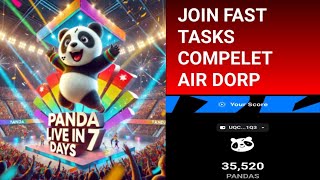 panda new update Air drop panda new update  panda received token [upl. by Jonah900]