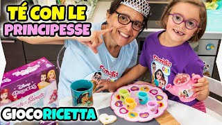 UN TÈ CON MATILDE E LE PRINCIPESSE DISNEY Gioco Ricetta Canestrelli [upl. by Pedro]