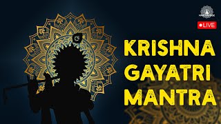 🔴LIVE Find Inner Peace  Krishna Gayatri Mantra 108 Times  Peaceful Mantra  Mantraverse [upl. by Esbenshade440]