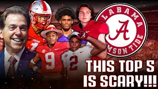 Alabamas 2024 Top 5 Recruits Are SERIOUSLY SCARYBut [upl. by Hayward]