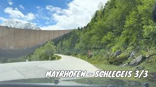 Mayrhofen to Schlegeis  Stausee  Alpenstrasse driving pt 33 [upl. by Ecinwahs]