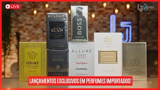 LANÇAMENTOS EXCLUSIVOS EM PERFUMES IMPORTADOS NOVO EROS  ALLURE  BVLGARI MIB PARFUM E MUITO MAIS [upl. by Ellinad]