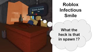 Roblox Infectious Smile  What the heck is that in Spawn Building Tools user [upl. by Adnohsor]