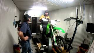 KLX700 on Dyno [upl. by Gussman471]