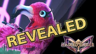 Flamingo Revealed On The Masked Singer [upl. by Blus]