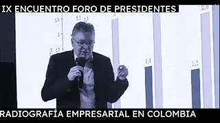 Radiografía Empresarial en Colombia  Mauricio Cárdenas  Ex Ministro de Hacienda y Crédito Público [upl. by Timofei]