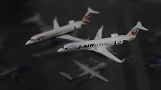 CRJ200 planes British Airways amp Japan Airlines NG Models review [upl. by Adnauqaj260]