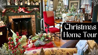 Colonial Christmas Home Tour Brimming with Antiques amp Vintage Holiday Decor🎄 Christmas Shop Tour ❄️ [upl. by Spiegleman]