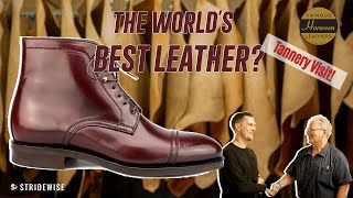 How Is Shell Cordovan Made Horween Leather Company Explains [upl. by Ahseenak]