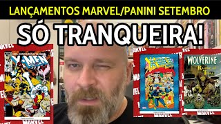 CHECKLIST MARVEL PANINI SETEMBRO DE 2024 O QUE COMPRAR GIBIS PERIGOSOS [upl. by Sucramed]