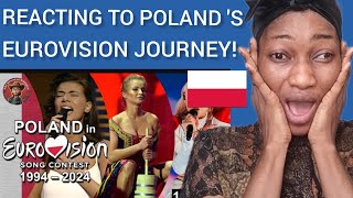 Reaction To Polands Eurovision songs 1994  2024 [upl. by Eltsyrk]