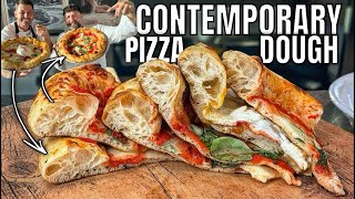 How To Make Contemporary Pizza Dough  For The House [upl. by Cartan578]