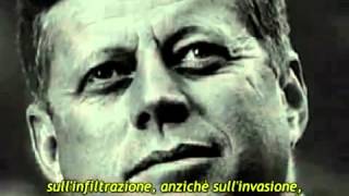 JF KENNEDY un discorso che gli costò la vita [upl. by Keily]