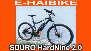 Haibike SDURO HardNine 20 29quot 400Wh  video review from Velomoda [upl. by Eiromem800]