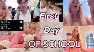 ERSTER SCHULTAG ☠️ First day of back to school  MaVie Noelle [upl. by Olinad]