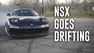 PUTTING EVO 8 WHEELS ON THE NSX FOR STREET DRIFTING [upl. by Anehta]