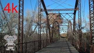 Canadian River Wagon Bridge in 4K [upl. by Yenreit]