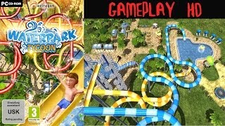 Waterpark Tycoon Gameplay PC HD [upl. by Araminta829]