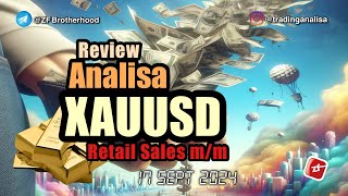 REVIEW Analisa Teknikal XAUUSD tgl 17 Sept 2024 [upl. by Akinet]