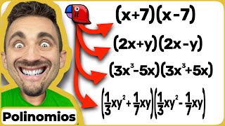 âœ… IDENTIDADESIGUALDADES NOTABLES SUMA POR DIFERENCIA POLINOMIOS de DIFERENTES GRADOS FÃCIL R4043 [upl. by Virginia465]