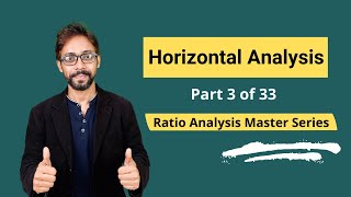 Horizontal Analysis  Meaning Formula Calculation amp Interpretations [upl. by Nuyh686]