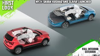 2024 Skoda Kushaq amp Slavia Launched With 6 Airbags As Standard  Explained All Spec Features amp More [upl. by Philana173]