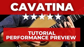 EliteGuitaristcom  Cavatina Tutorial Performance by Tavi Jinariu EliteGuitaristcom [upl. by Enicar369]