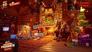 How to get the 15th Winterfest present In Fortnite Battle Royale [upl. by Luas]