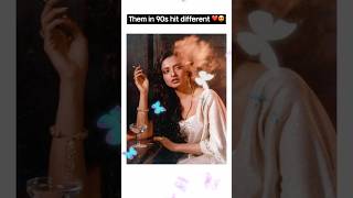 Actresses in 90s vs now 😍❤️ bollywood retro youtube shorts [upl. by Onimod]