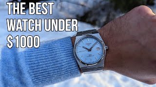 Tissot PRX Ice Blue Review The Best PRX Yet [upl. by Namolos131]