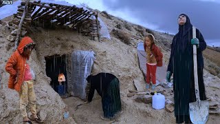 Grandmother Resilience and Two Orphans Victory over the RainstormCooking in the Cave [upl. by Devinna795]