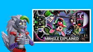 REACTING to FNaF Animatronics Explained  MANGLE [upl. by Xenophon]