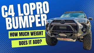 C4 Bumper  How Much Weight Do You Add [upl. by Alilad697]