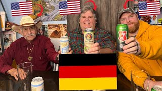 Americans Try German Beer For the FIRST Time Part 1 [upl. by Ennayehc]