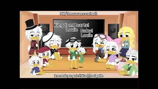 Ducktales react to AU’s Louie part3 Original 🇺🇸🇫🇷READ DESC [upl. by Yerga826]