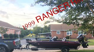 1999 Ranger r61 bass boat [upl. by Hanonew928]