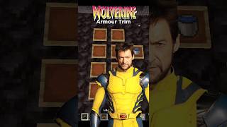 🛡️ Minecraft Superheros Armor Trim Epic Custom Designs 💥🔧👕shorts wolverine [upl. by Gibbon172]