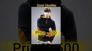 mens hoodies 😲 price from 500 hoodies hoodie mensfashion [upl. by Caril]