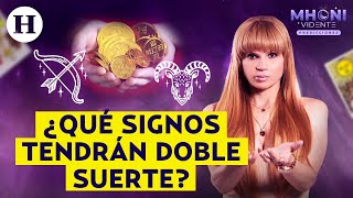 ¿Suerte doble Mhoni Vidente revela los signos que encontrarán el amor y la fortuna en diciembre [upl. by Neyu783]