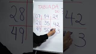 ⏱ TABUADA DO 7  MÉTODO FÁCIL E RÁPIDO [upl. by Bax]